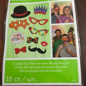 Photo booth props 10 ct